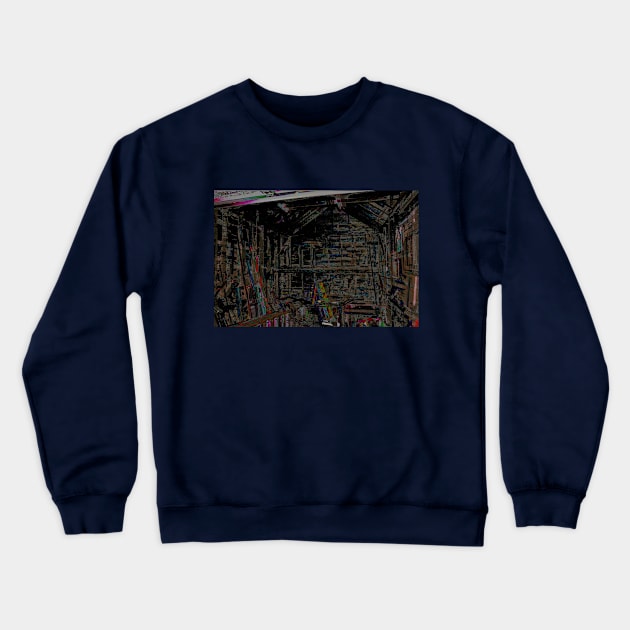 Cursed Shed Crewneck Sweatshirt by IllEunoia